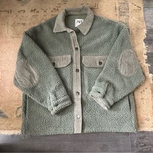 Zara Sherpa Jacket /Coat